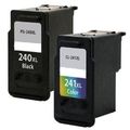 Compatible with Canon PG-240XL-CL-241XL - 1 Bla...