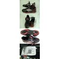 New Mens 13.5 Adidas Diamond King 9 Meta Red Bl...