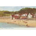Jersey. The Beach, Rozel Harbour - Photochrom