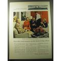 1960 United States Lines Cruise Ad - Wine, dine, and unwind