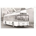 Black & White Photo of London Country Bus Servi...