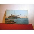 THE PORT, SUEZ CANAL, PORT-SAID, EGYPT used pos...