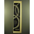 1961 Cartier Jewelry Advertisement - chains of enchantment