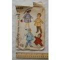 Vintage: Simplicity Pattern No. 4639 toddlers c...