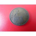 1936 GEORGE V HALFPENNY FREE POST. AH