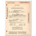 westinghouse model h-10xa h-154 radio supplemen...