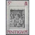 Antigua 1971 Easter 5c Last Supper Durer Unmoun...