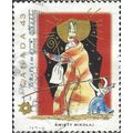 CANADA, CHRISTMAS, Polish Swiety Mikolaj, red 1993, 43c, #8