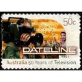 Australia 2006 50 yrs TV 50c Used P&S Stamp Dat...