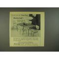 1956 Golden Touch Chromcraft's Tiara Dinette Set Ad