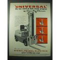 1958 Coventry Climax Universal Forklift Ad - Progress