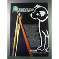 1981 RCA Solid State Laser Ad - Eye of a Needle