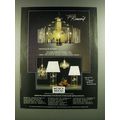 1986 Fredrick Ramond Nu Romantic Lighting Ad