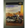 1998 Victory V92C Motorcycle Ad - It's A Free Country