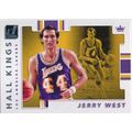 2017-18 Donruss Hall Kings 12 Jerry West Los An...