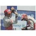 Jenson Button Mercedes Benz F1 Lewis Hamilton R...