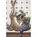 Butcher ed Rabbit Bird Fox Hunting Antique Corp...