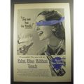 1956 Pabst Blue Ribbon Beer Ad