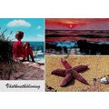 Vastkusthalsning - Swedish Coast, Postcard