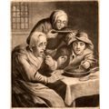 GRAY PEAS AND BACON 1790s Carington Bowles ANTI...