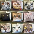 CAT Cushion Animal Cover Printed Pillow CASE So...