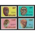 Suriname Monkeys 4v 1987 MNH SG#1299-1302