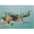 Aircraft Postcard De Havilland DH.82A Tiger Mot...