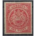 Antigua 1909 SG43 1d Red Mounted Mint (Gum Crea...