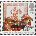 Great Britain 1989 Food & Farming Unmounted Min...