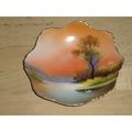 Japanese Noritake Decorative Sunset Design Dish