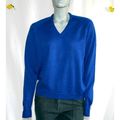 Vintage 1980 Royal Blue Sweater Size 36" New wi...