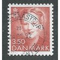 DEN 1990 3.50KR 'QUEEN MARGRETHE II' FINE USED ...