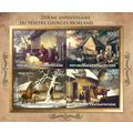 CENTRAL AFRICA 2013 SHEET MNH GEORGES MORLAND A...