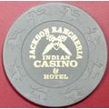 Jackson Rancheria. 25¢ Casino Chip. Jackson, CA...