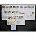 1984 A GROUP OF FIVE FIRST DAY OF ISSUE POSTMAR...