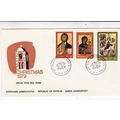 Cyprus 1979 Christmas FDC Special Cancel unaddr...