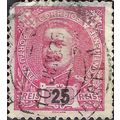 PORTUGAL, King Carlos I, pink 1899, 25reis, #2