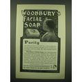 1902 Woodbury's Facial Soap Ad - Purity
