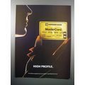 1985 MasterCard Gold Card Ad - High Profile