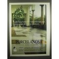 1992 Porcelanosa Ceramic Tile Ad - A Grand Entrance
