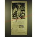 1949 Canada Tourism Ad - Get Yours this year