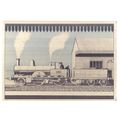 'ROWLAND HILL' 1886 Steam Engine unused vintage...
