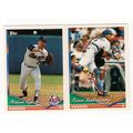 1994 Topps Texas Rangers team set with traded -...