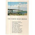 FORTH ROAD BRIDGE, EDINBURGH, SCOTLAND ..unused...