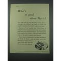 1954 Hovis Bread Ad - What's so good about Hovis