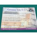 Coventry City v Arsenal 1999/2000 Premiership F...
