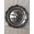 Rococo Style Pewter Tray Fruit Tray Wall Plaque...