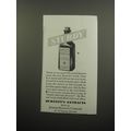 1933 Burnett's Pure Extract Vanilla Ad - Sturdy
