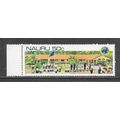 NAURU SELVEDGE 50c CEREMONY FLAG MINT MNH