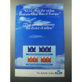 1992 KLM Airline Ad - KLM offers the widest Business Class seats in Europe
